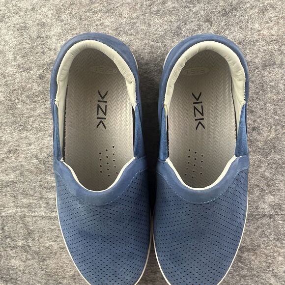 Kizik Shoes Womens 6.5 Vienna Blue Slip On Hands Free Sneaker Loafer Casual Low - Picture 8 of 9